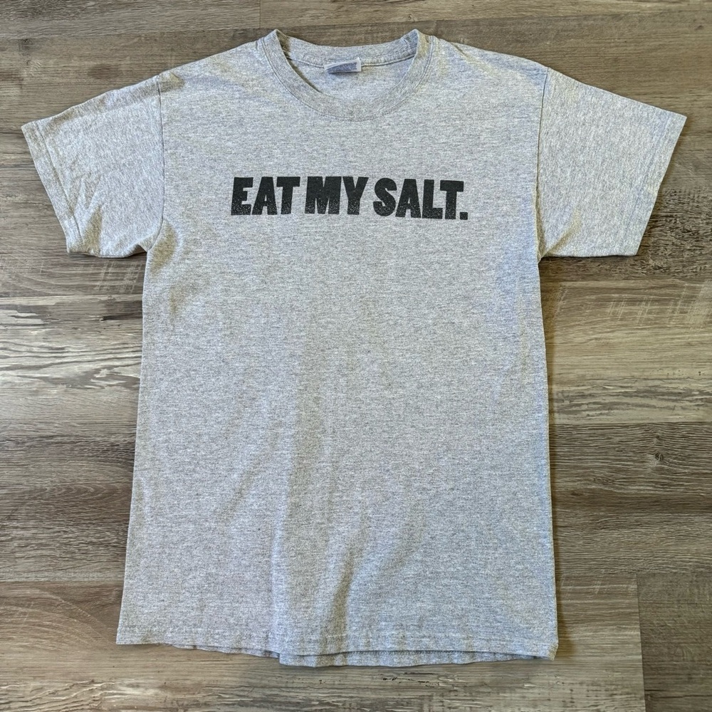 Vintage 00s Eat My Salt! Salt Lake City, Utah t shirt. Y2k Hanes tagged mens S
